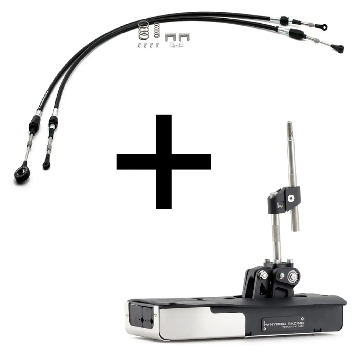 Hybrid Racing A2 K-Swap Shifter & Shifter Cable Combo 1