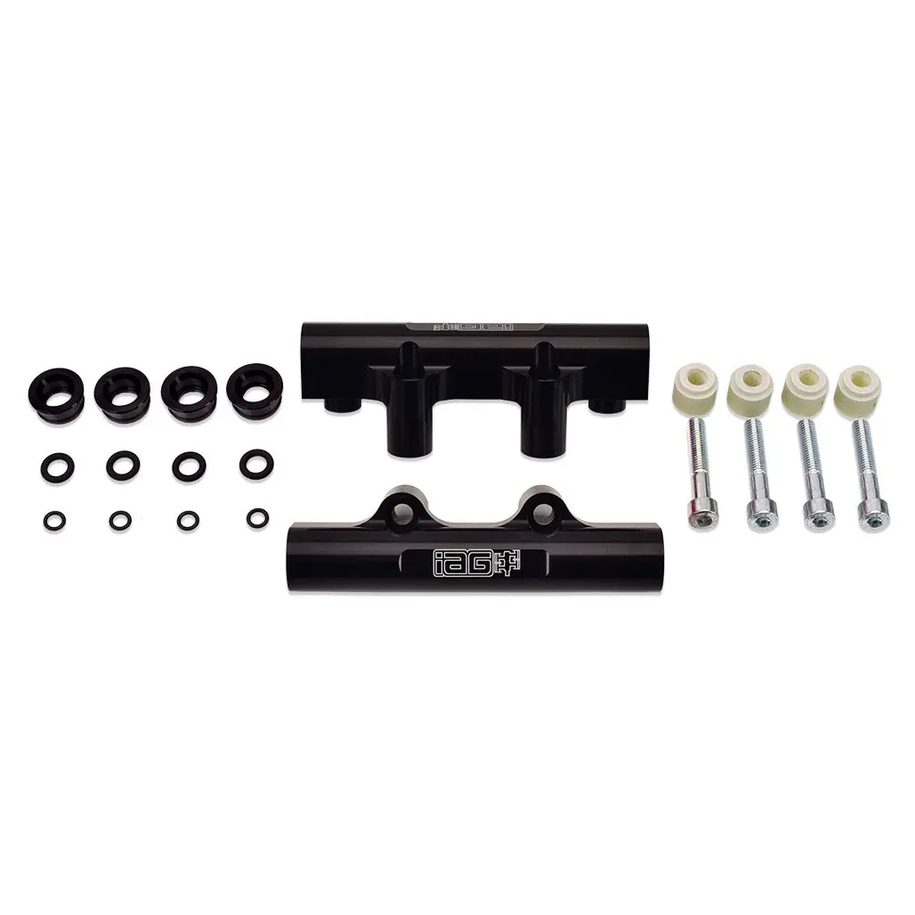 Iag Side Feed To Top Feed Fuel Rail Conversion Kit For 2004-06 Subaru Sti 05-07 Lgt 04-05 Fxt (Black Finish). 1