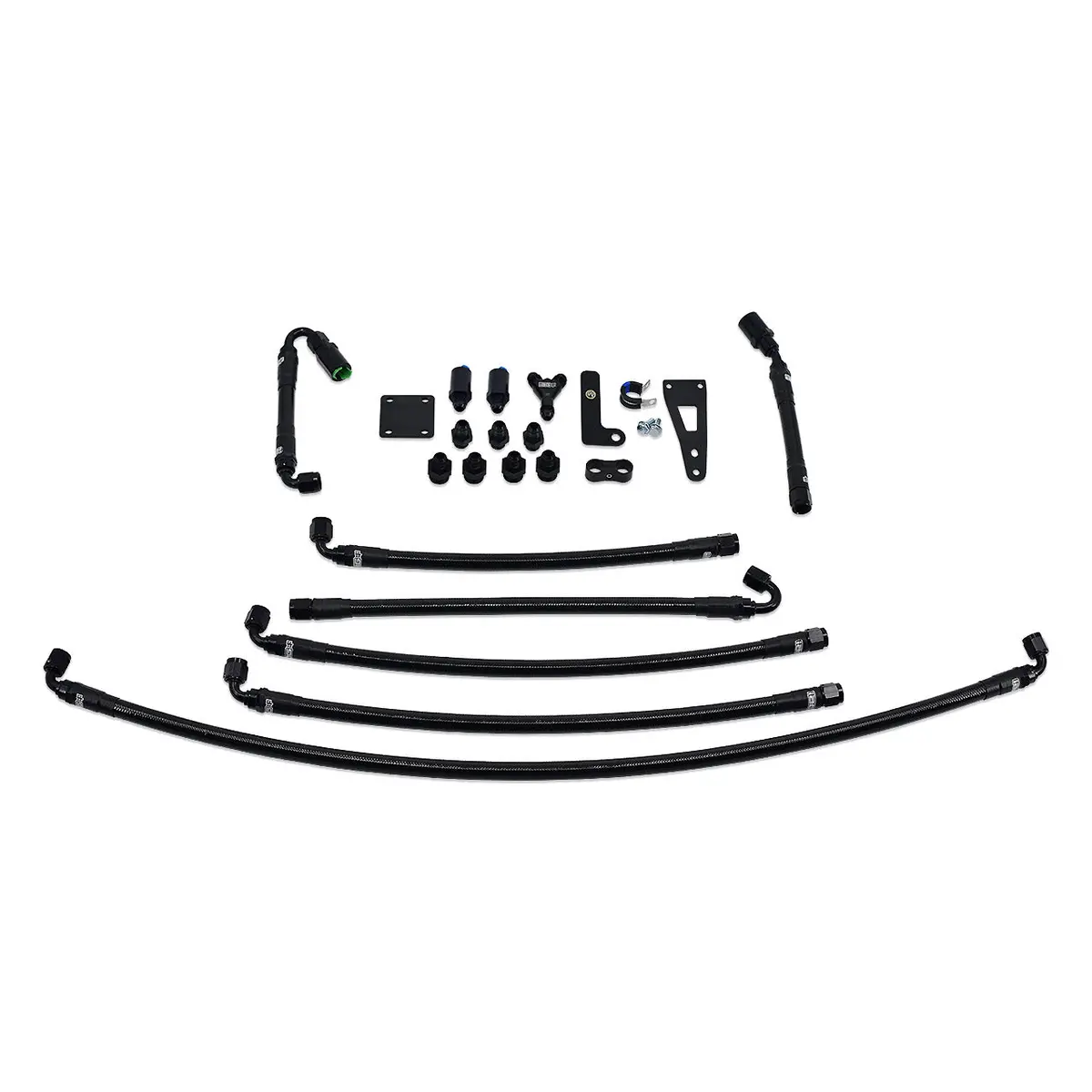 Iag Performance Ptfe Fuel Line Kit For Use W/ Cobb Flex Fuel Sensor In The 06-07 Wrx 06-07 Sti. 1