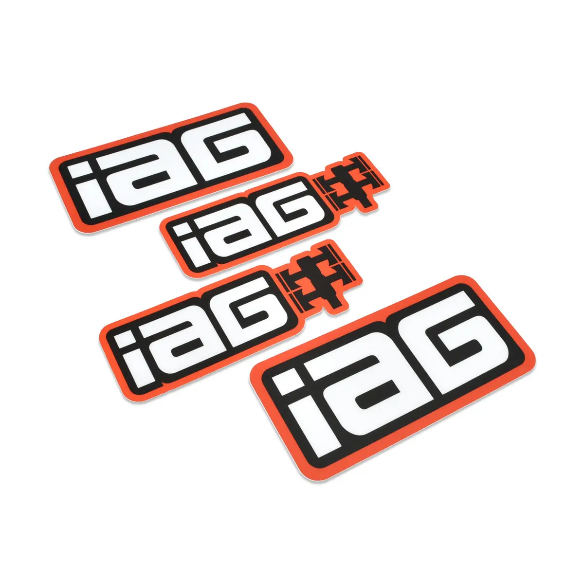 Iag Performance Boxer Logo Sticker Pack 1