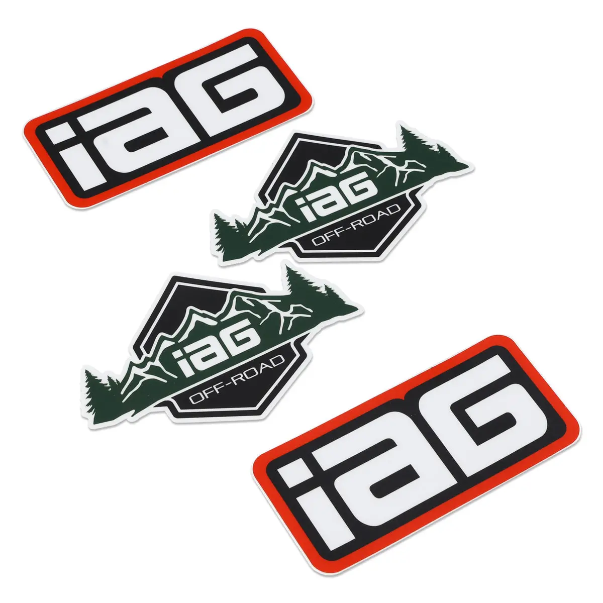Iag Performance Mountain Logo Sticker Pack 1