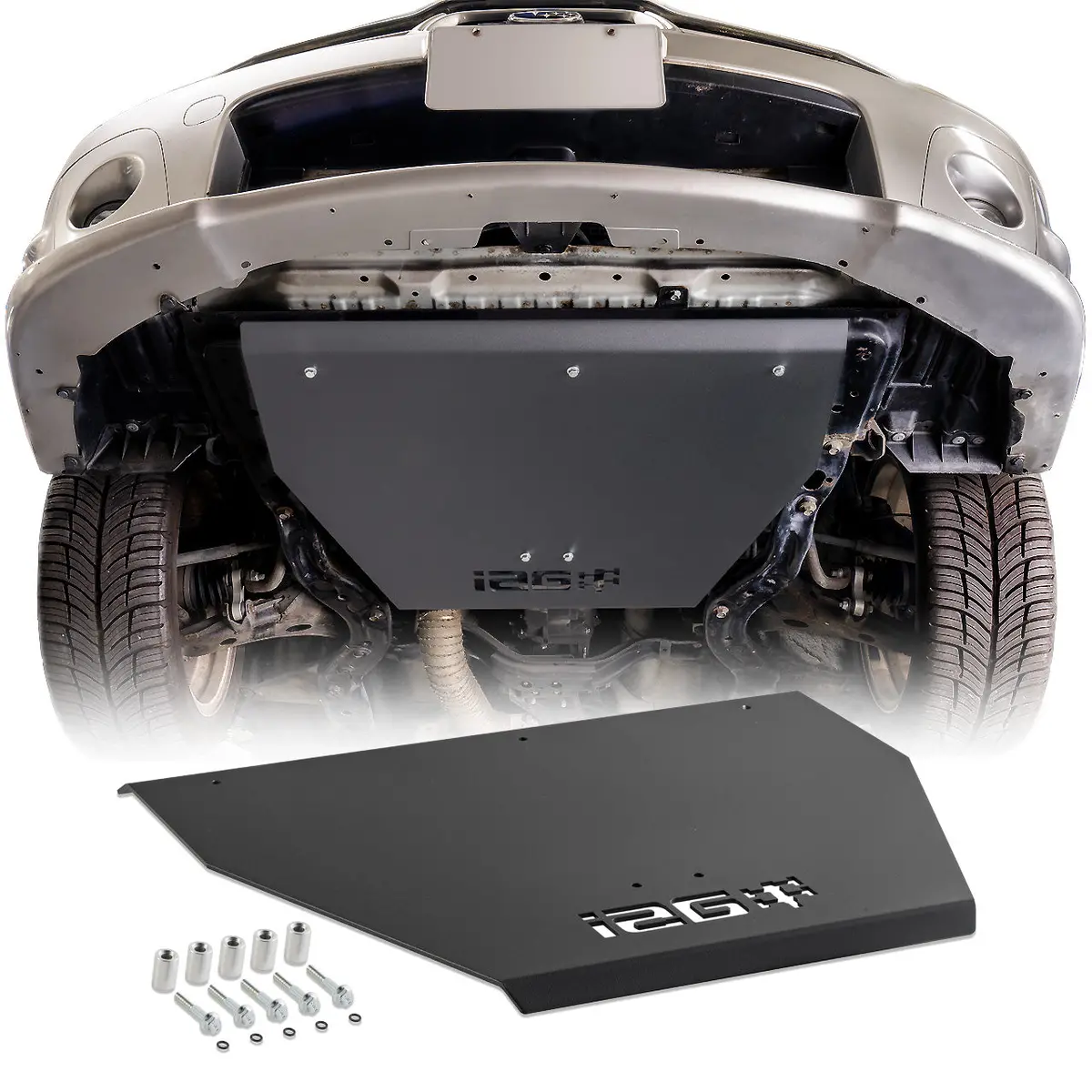 Iag Rally X Skid Plate For 2002-07 Impreza Wrx / Sti. 1
