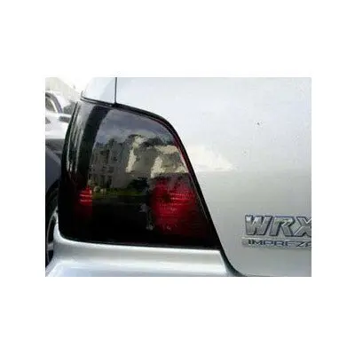 Iag Rockblocker Smoked Tail Light Overlay Film Kit For 2002-03 Subaru Wrx. 1