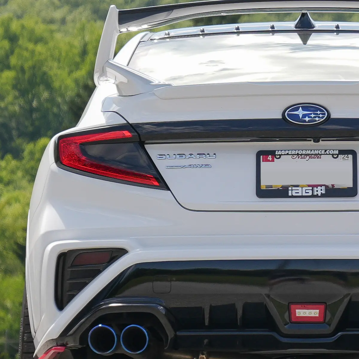 Iag Rockblocker Smoked Tail Light Film Kit For 2022 Subaru Wrx 1