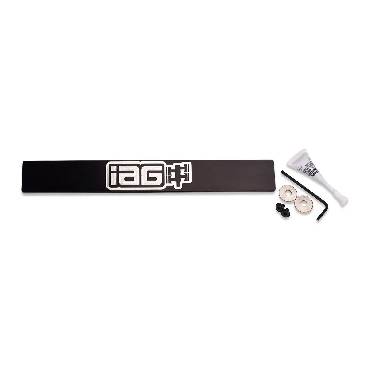 Iag Stealth Mount Tag Delete For 2015-21 Subaru Wrx And Sti (Black Finish). 1
