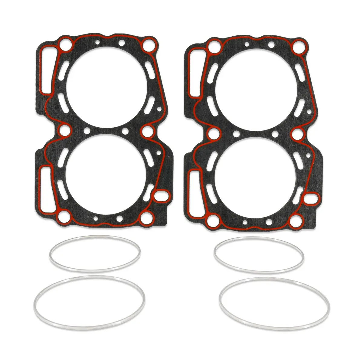 Iag Fire-Lock 2.5L Subaru Head Gaskets (1 Pair W/ Fire-Lock Rings) For Ej25 / Ej257 100Mm .051" For 14Mm Head Studs 1