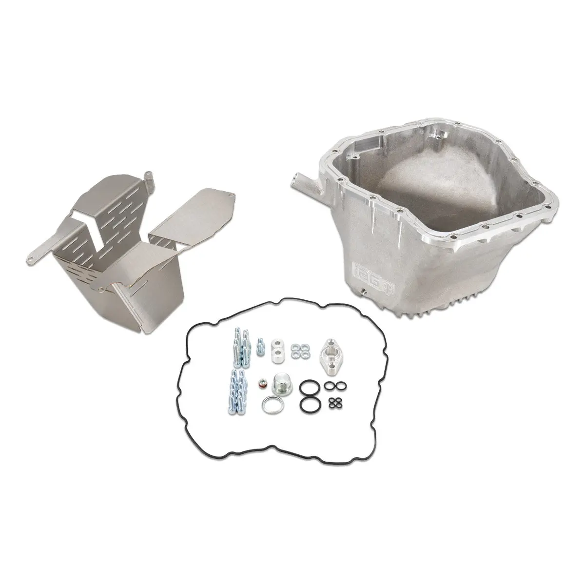 Iag Performance Ej Street Series Oil Pan For 02-14 Wrx 04-21 Sti 05-09 Lgt 04-13 Fxt (Silver). 1