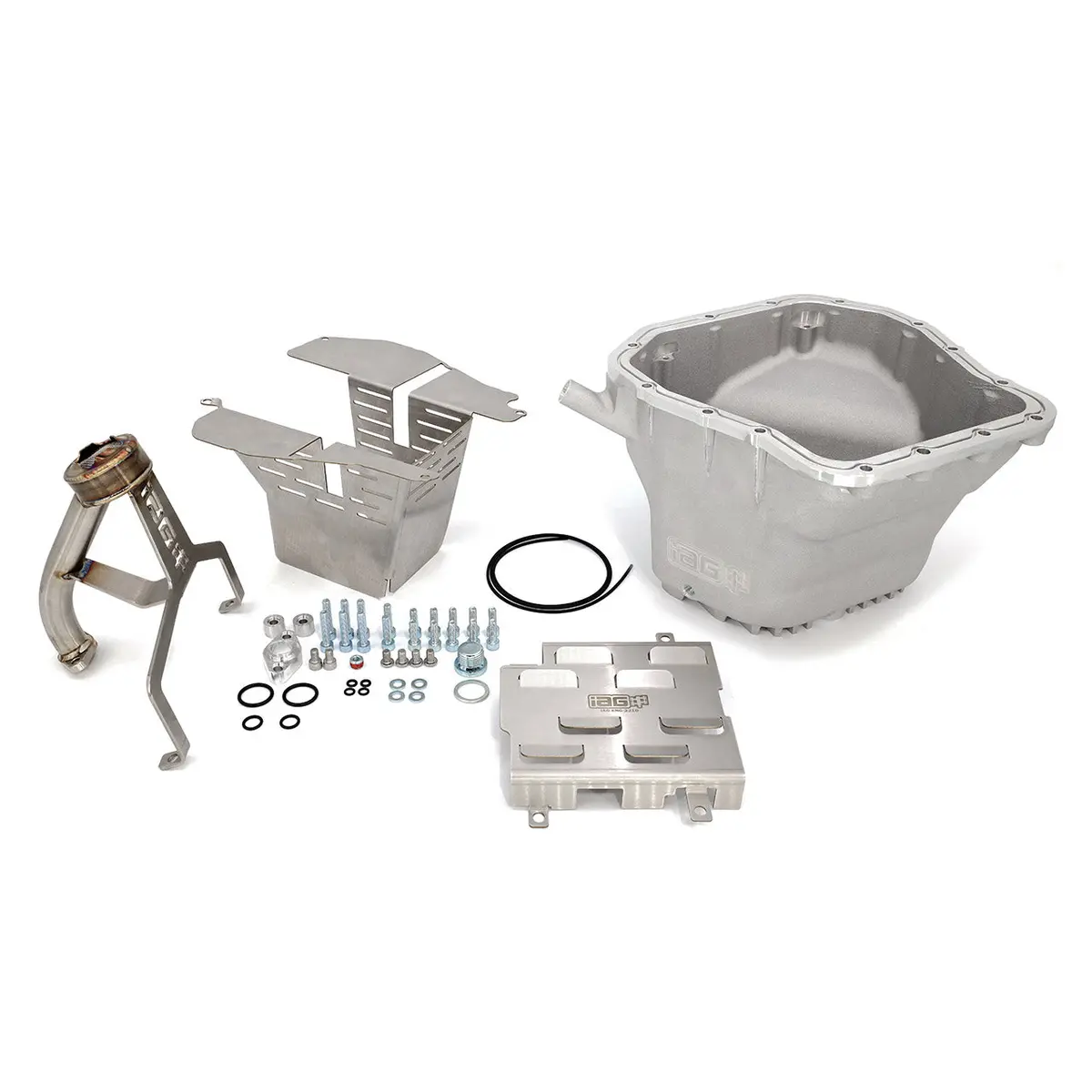 Iag Ej Street Series Oil Pan Package (Silver Pan / Pickup / Street Baffle / Windage Tray) For Wrx Sti Lgt Fxt. 1