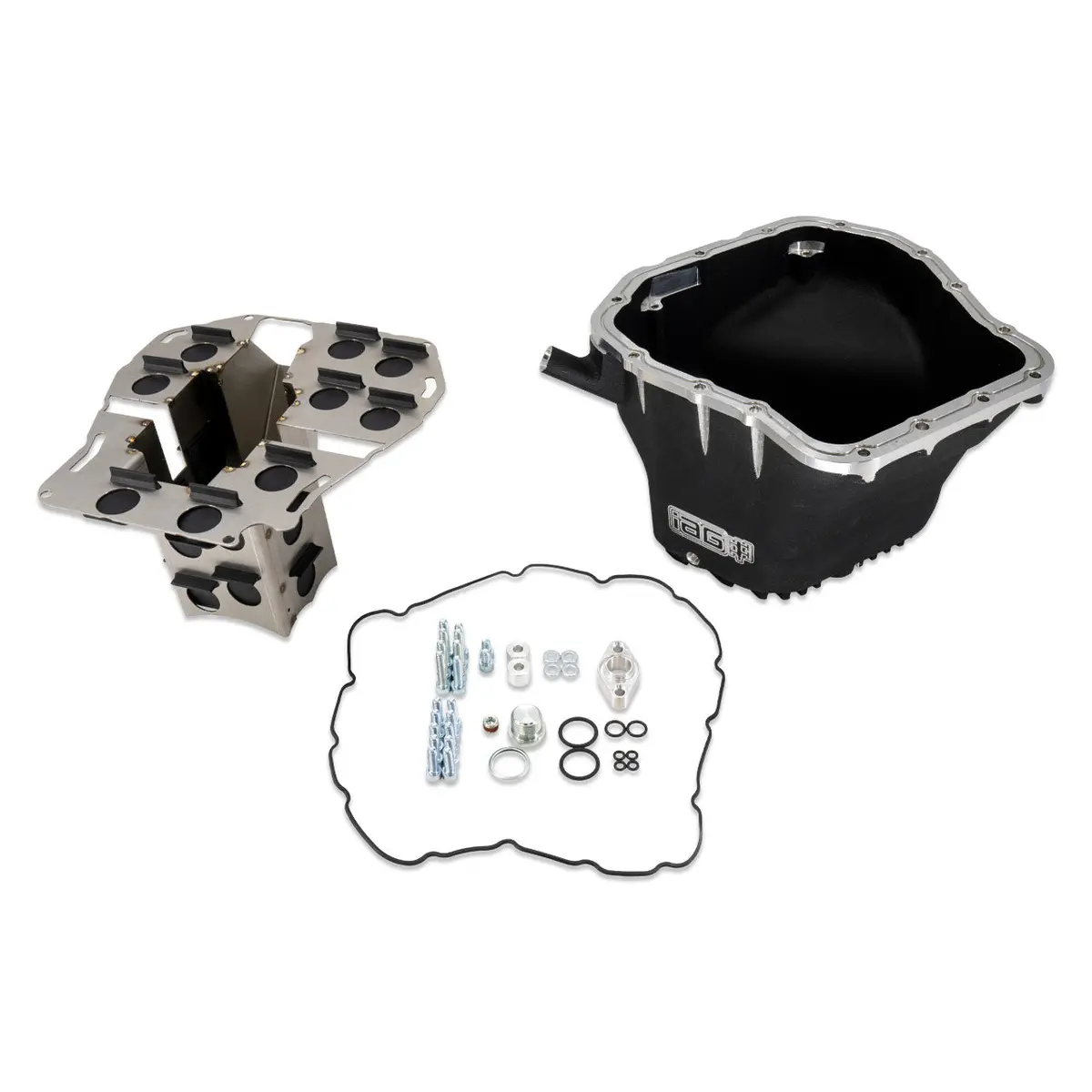 Iag Performance Ej Competition Series Oil Pan For 02-14 Wrx 04-21 Sti 05-09 Lgt 04-13 Fxt (Black). 1