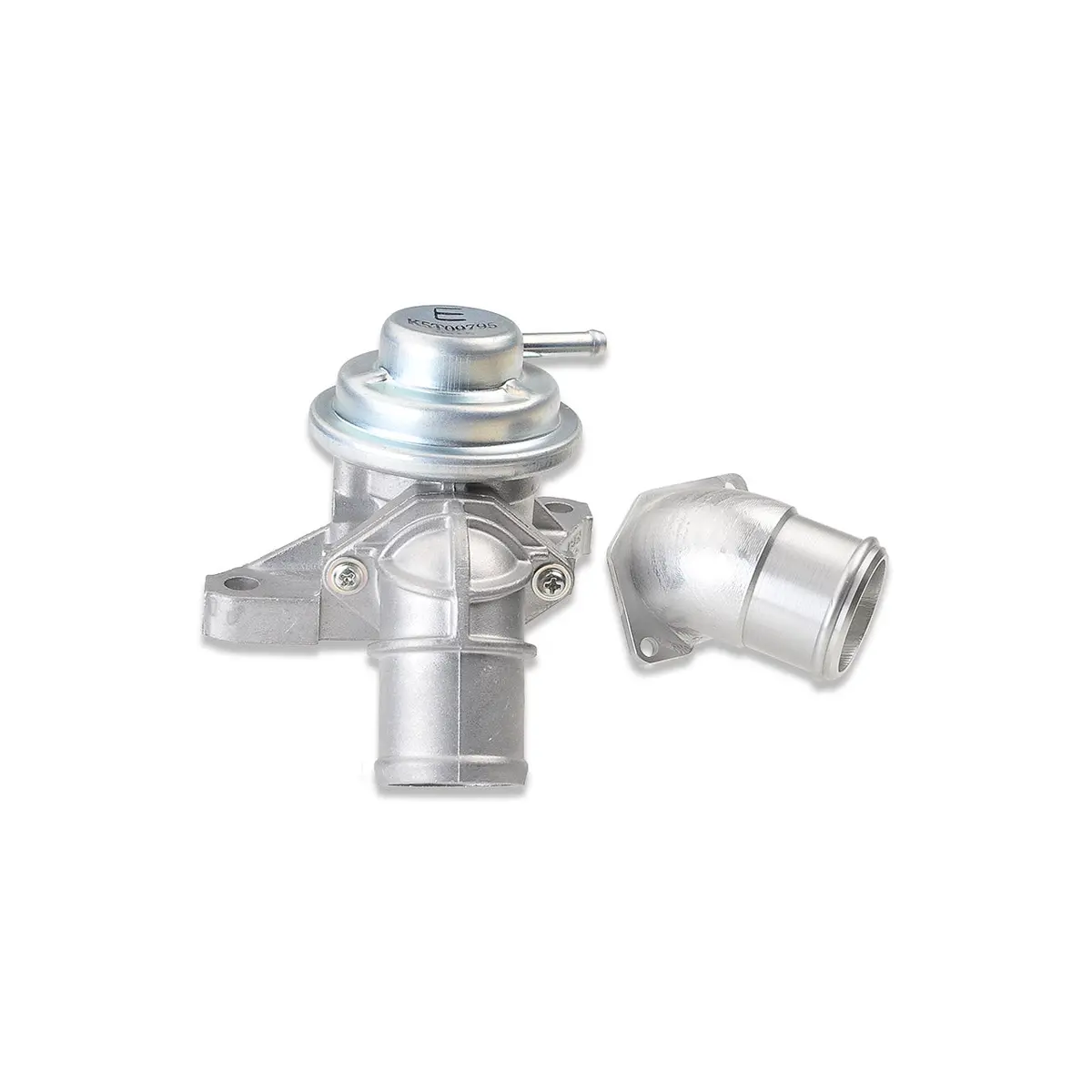 Iag Replacement Blow Off Valve Elbow For 2002-07 Wrx 2004-21 Sti (Silver Finish). 1