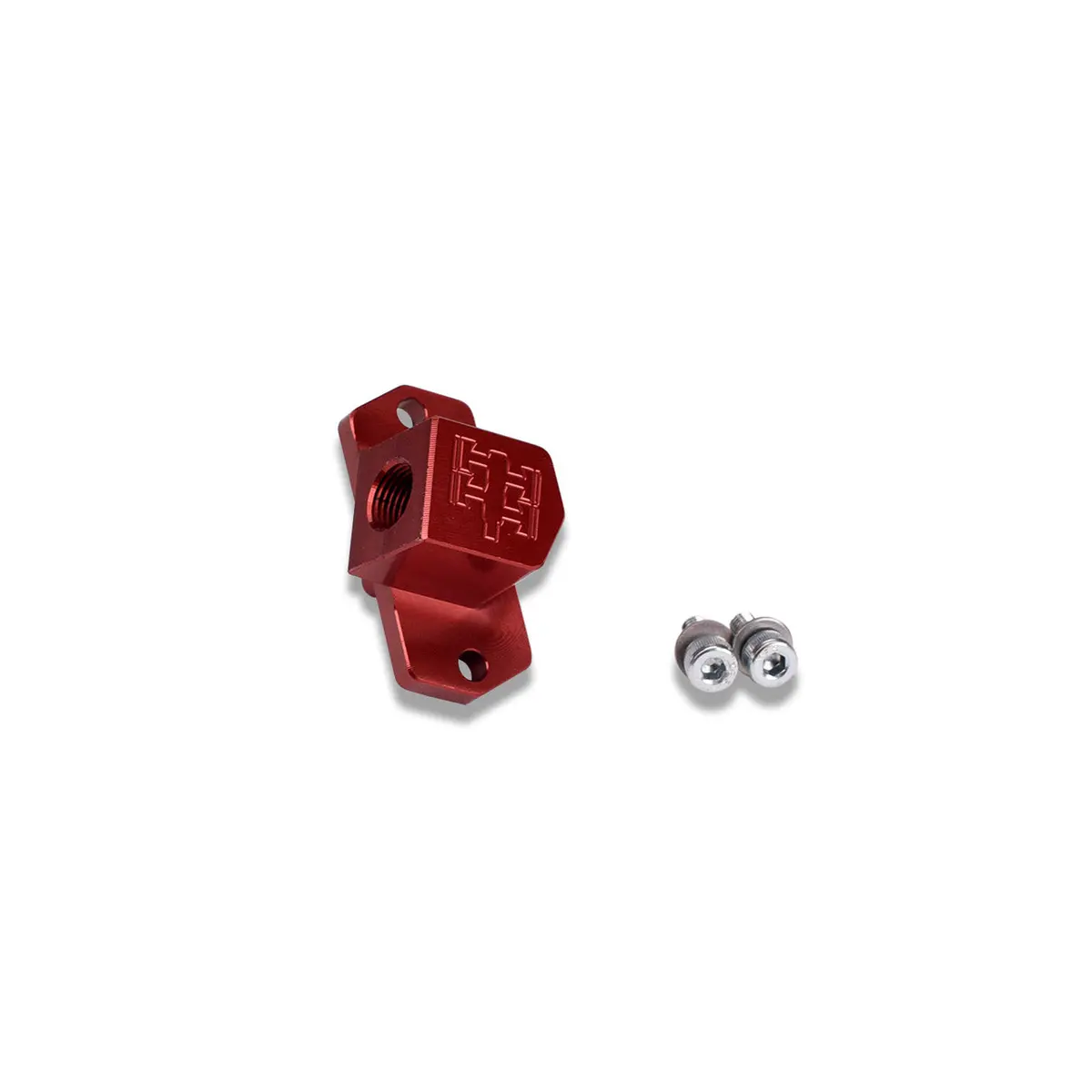 Iag Map Sensor Adapter For 2002-07 Subaru Wrx 04-21 Sti 04-08 Fxt - (Red Finish). 1