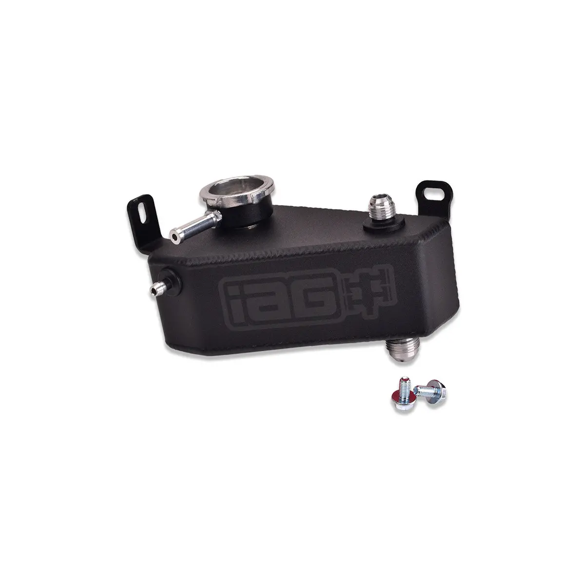 Iag Coolant Expansion Tank For 02-07 Subaru Wrx 04-07 Sti (Black). 1