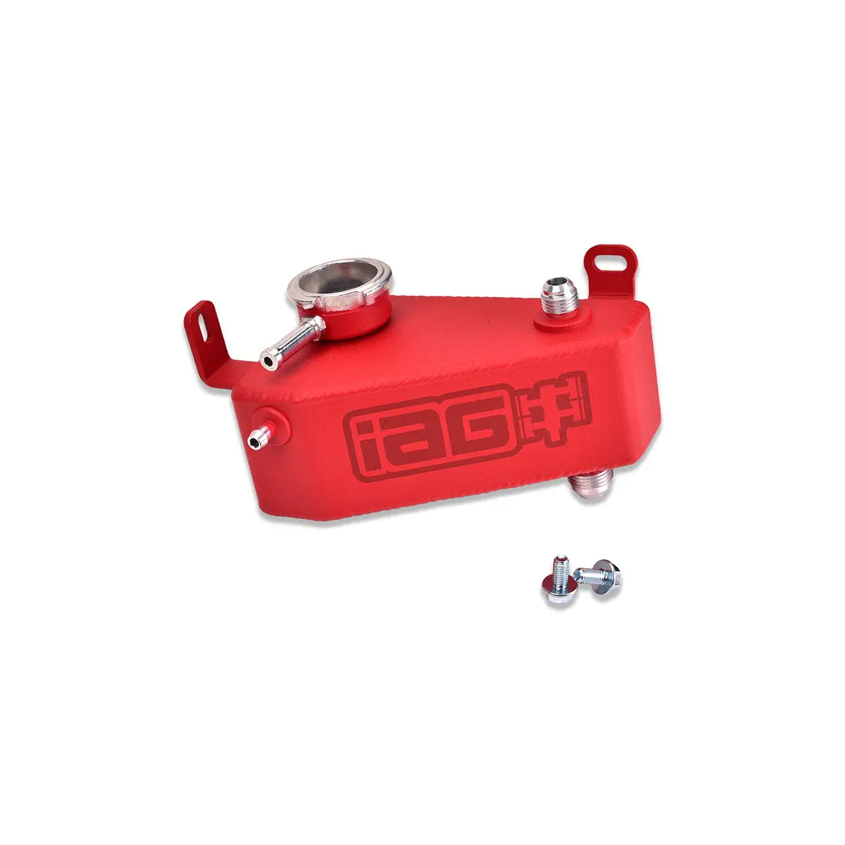 Iag Coolant Expansion Tank For 02-07 Subaru Wrx 04-07 Sti (Red). 1
