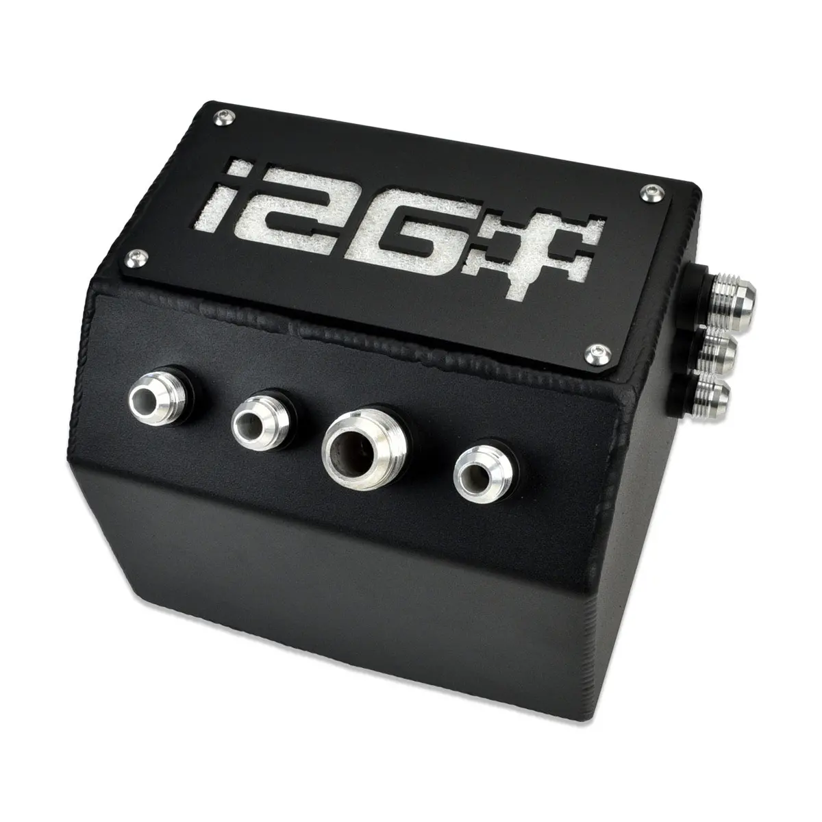 Iag Universal Drag Catch Can - Black Finish 1