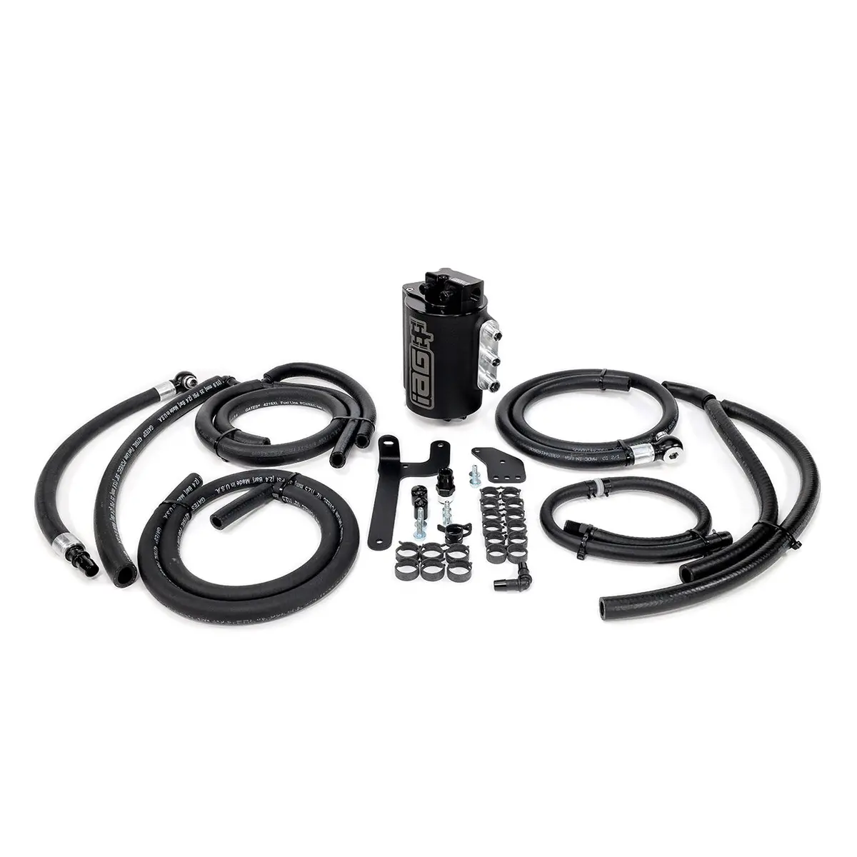 Iag V3 Street Series Air / Oil Separator (Aos) For 2015-21 Subaru Wrx - Black Finish 1