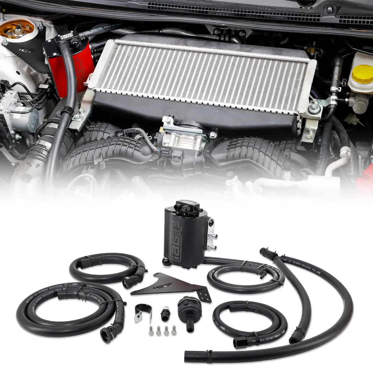 Iag Air Oil Separator Aos For 2022-2024 Wrx Black 1