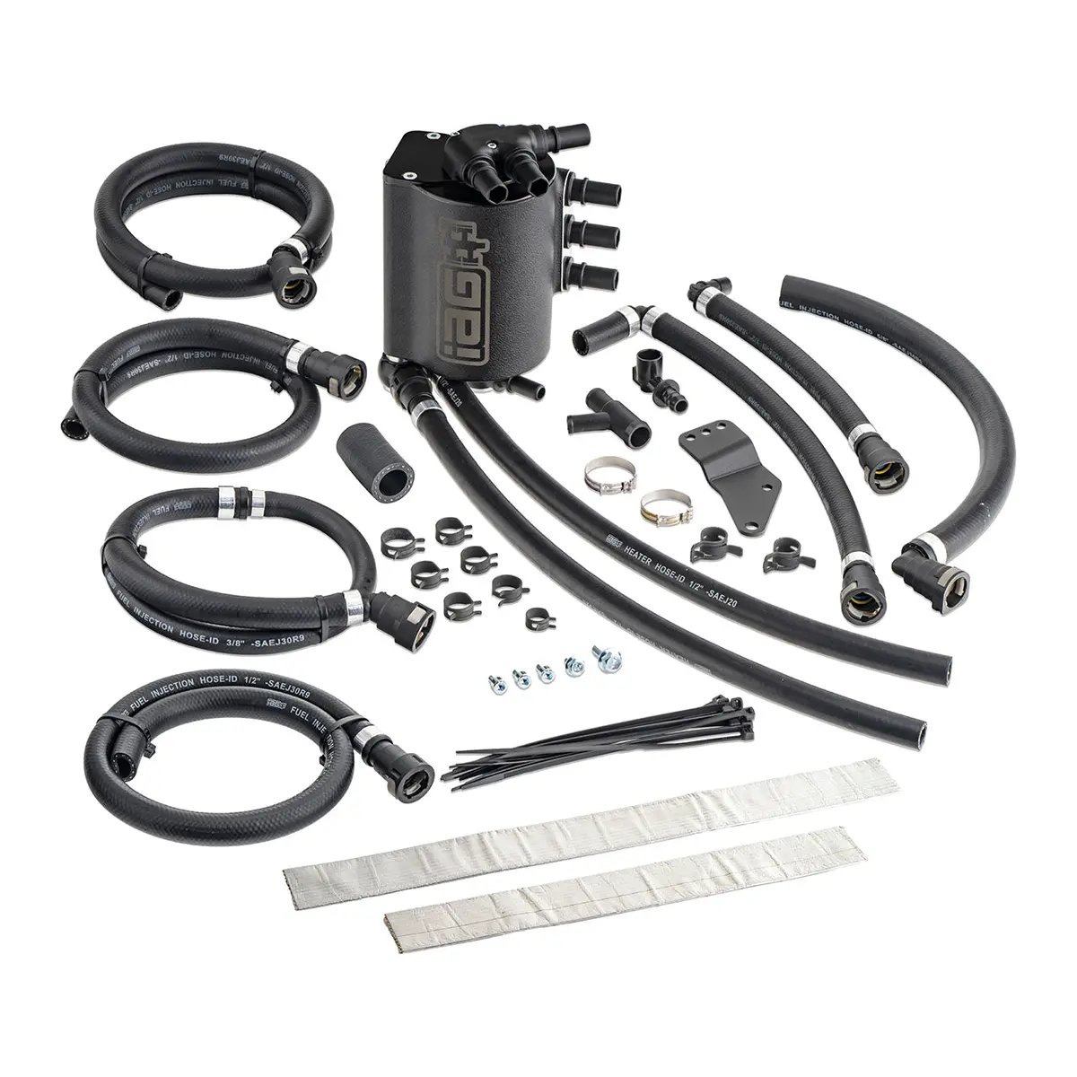 Iag Air Oil Separator Aos For 02-07 Wrx 04-07 Sti 04-08 Fxt Black 1
