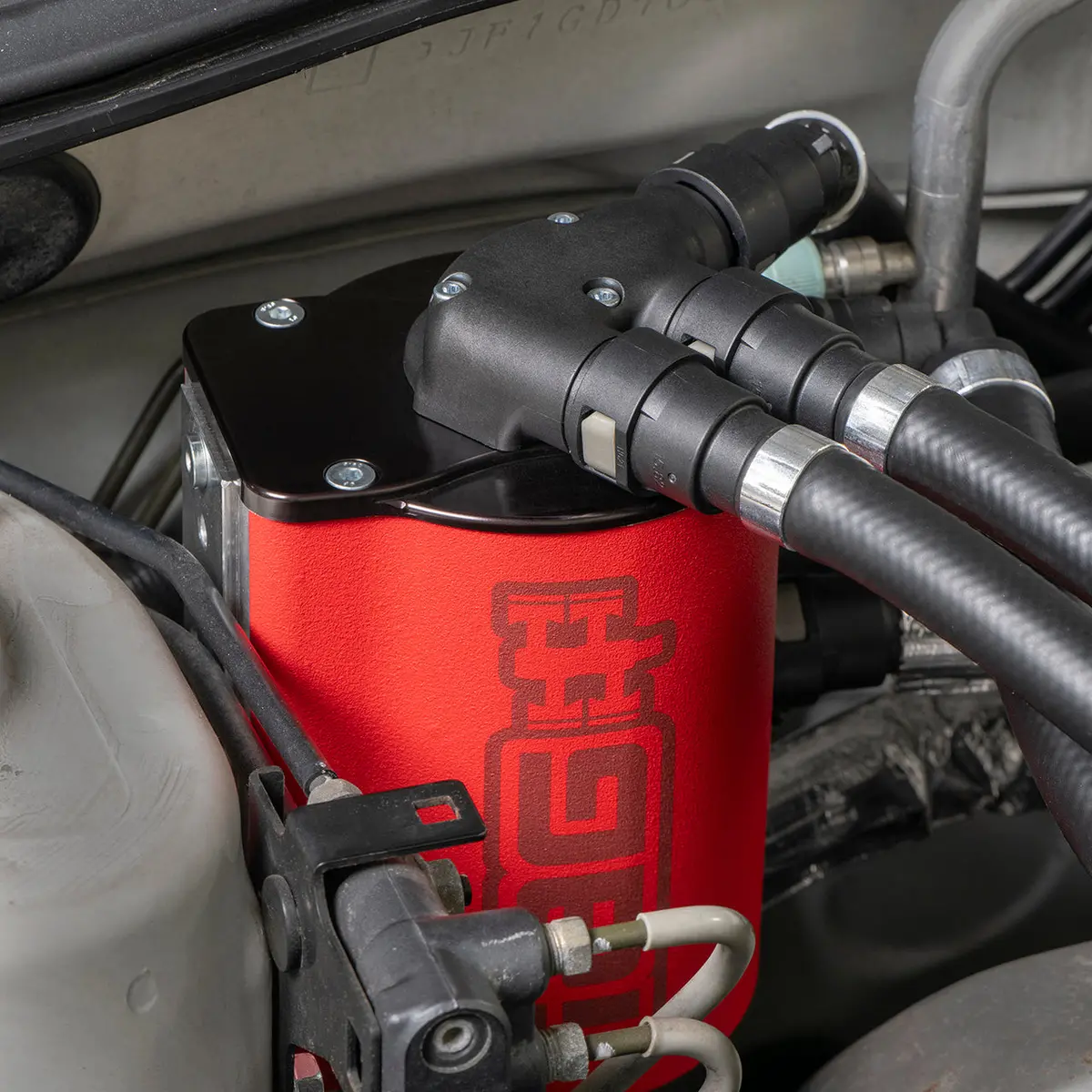 Iag Air Oil Separator Aos For 06-07 Wrx 04-07 Sti 04-08 Fxt Neon Yellow 2