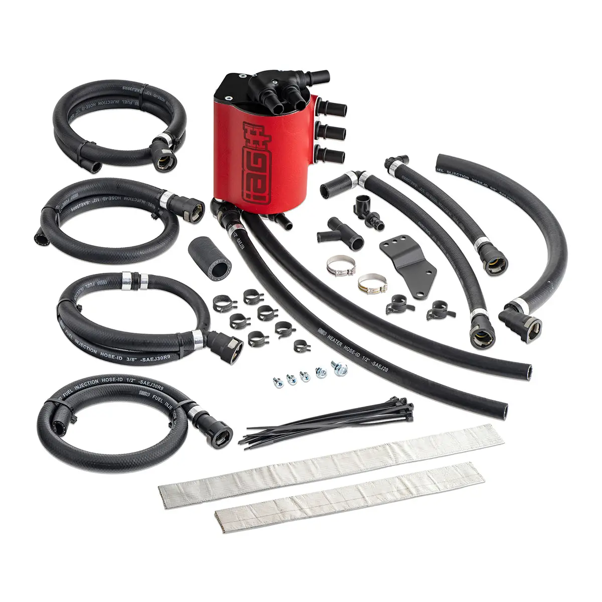 Iag Air Oil Separator Aos For 02-07 Wrx 04-07 Sti 04-08 Fxt Red 1