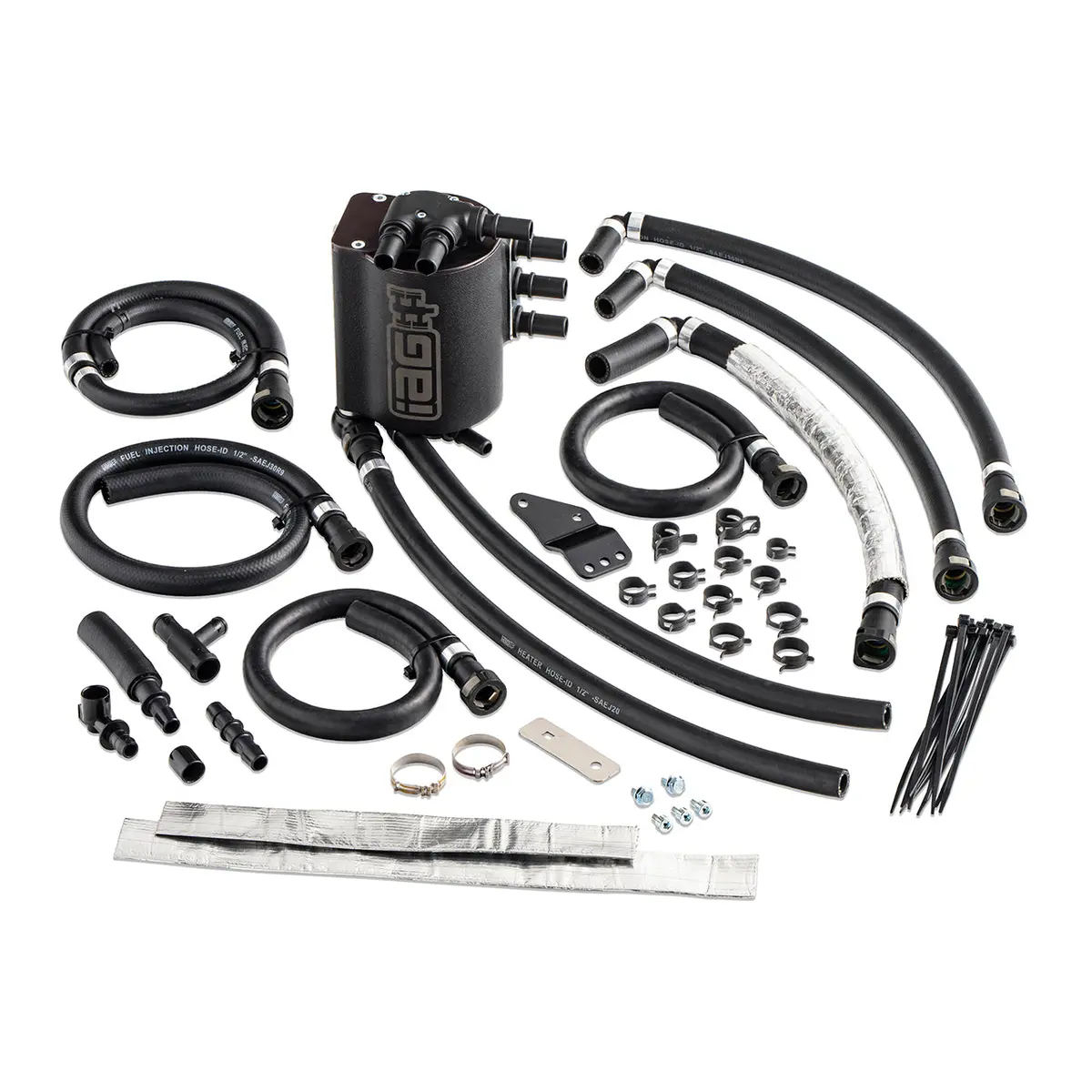 Iag Air Oil Separator Aos For 08-14 Wrx 08-21 Sti 09-13 Fxt 05-09 Lgt & Obxt -Black 1