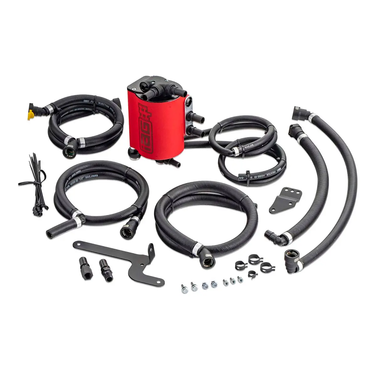 Iag Air Oil Separator Aos For 15-21 Wrx 14-18 Fxt Red 1