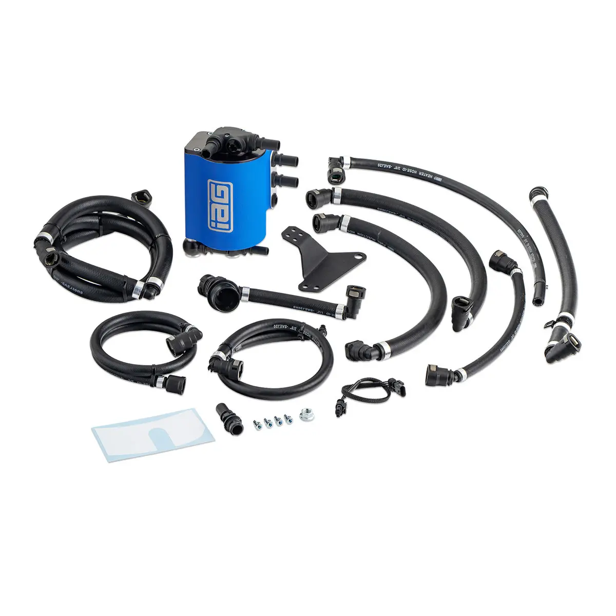 Iag Air Oil Separator Aos For 17-20 Ford F-150 & Raptor 3.5L Ecoboost Powder Coat Blue 1