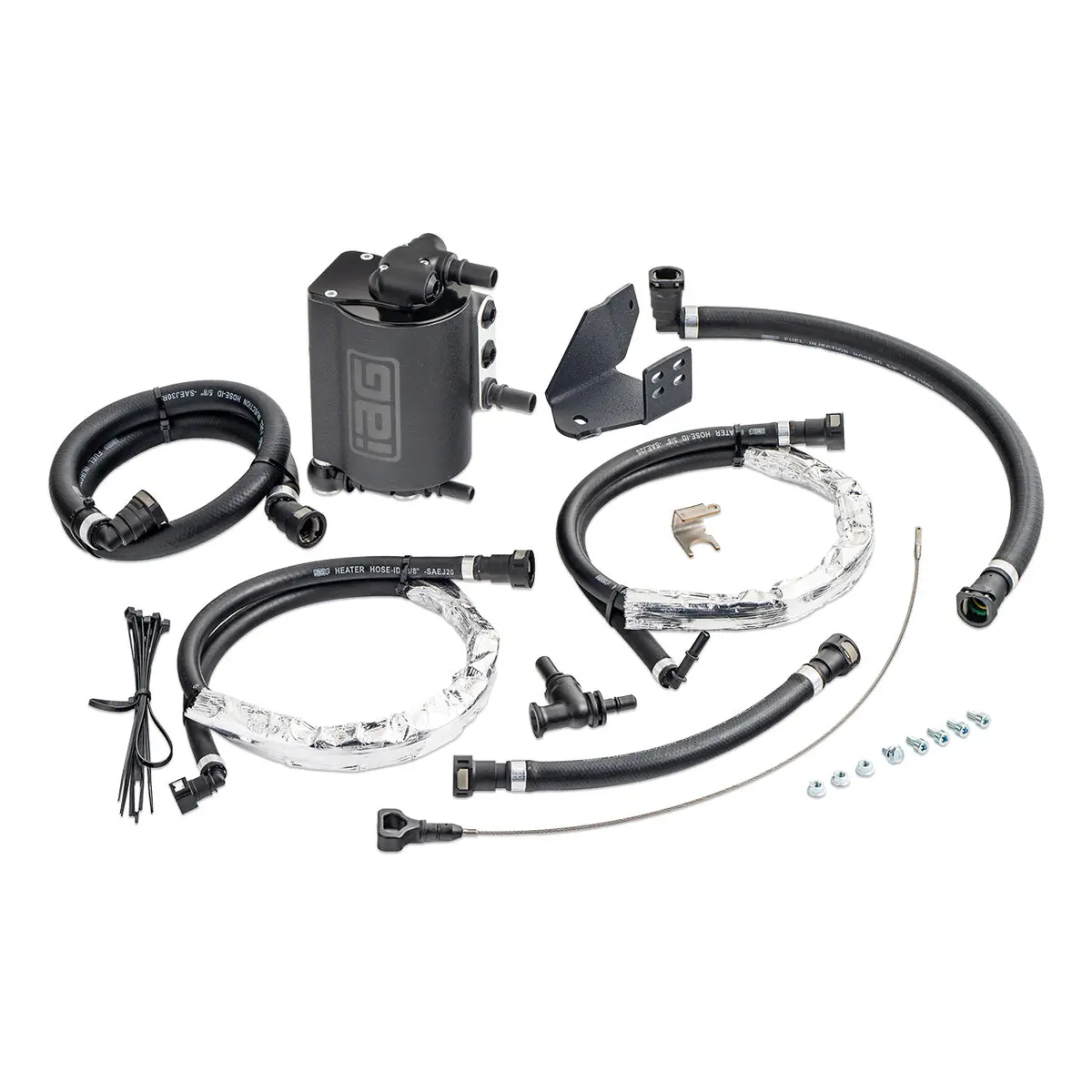 Iag Air Oil Separator Aos For 2021 + 2.7L Ford Bronco Black 1