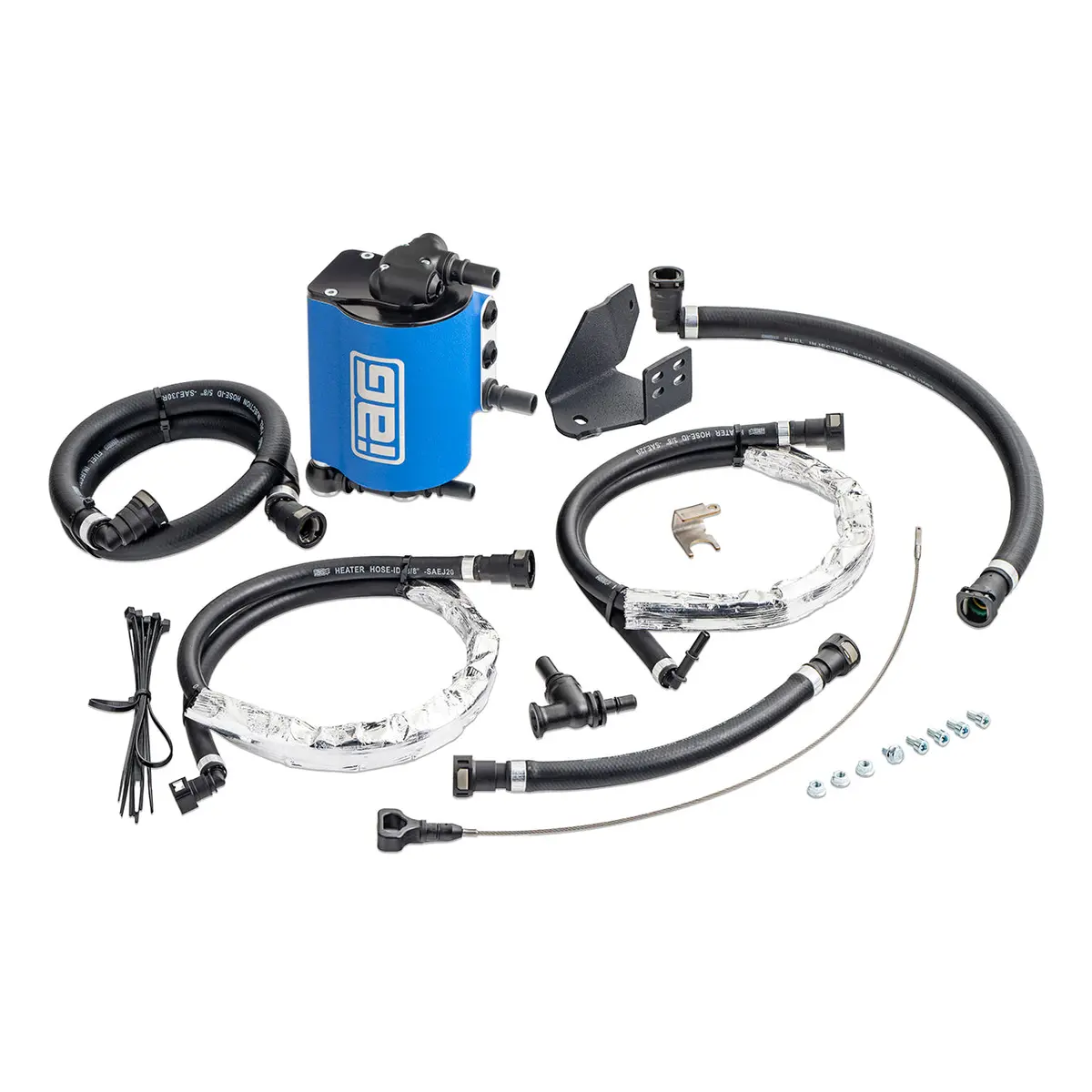 Iag Air Oil Separator Aos For 2021 + 2.7L Ford Bronco Blue 1
