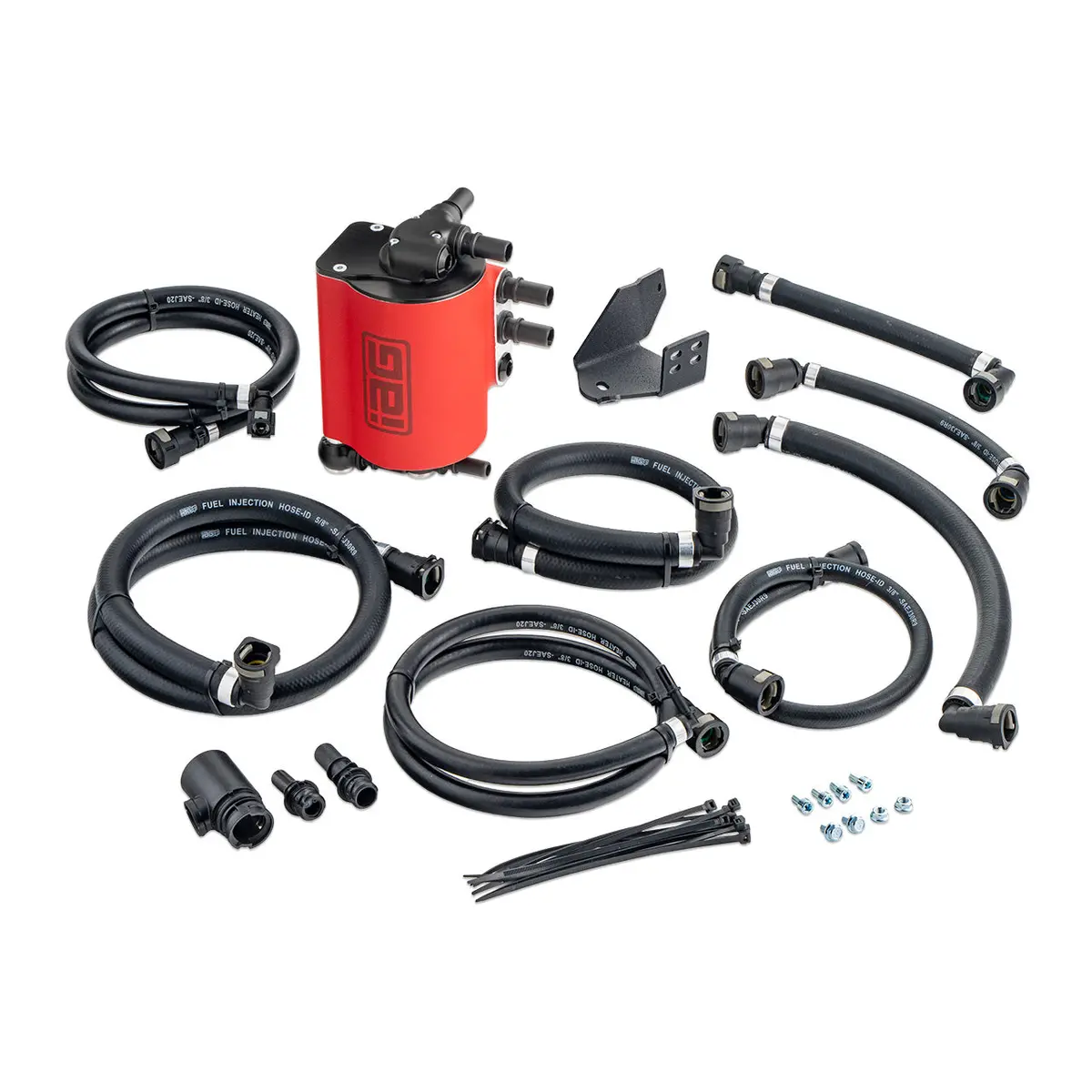 Iag Air Oil Separator Aos For 2021+ 2.7L Ford Bronco Red 1