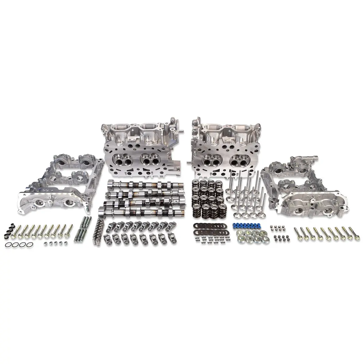 Iag 800 Cnc Pocket Ported Aw20 Competition Cylinder Head Package W/ Kelford A "272" Cams Cam Towers Lifters & Rockers For 2015-21 Wrx 1