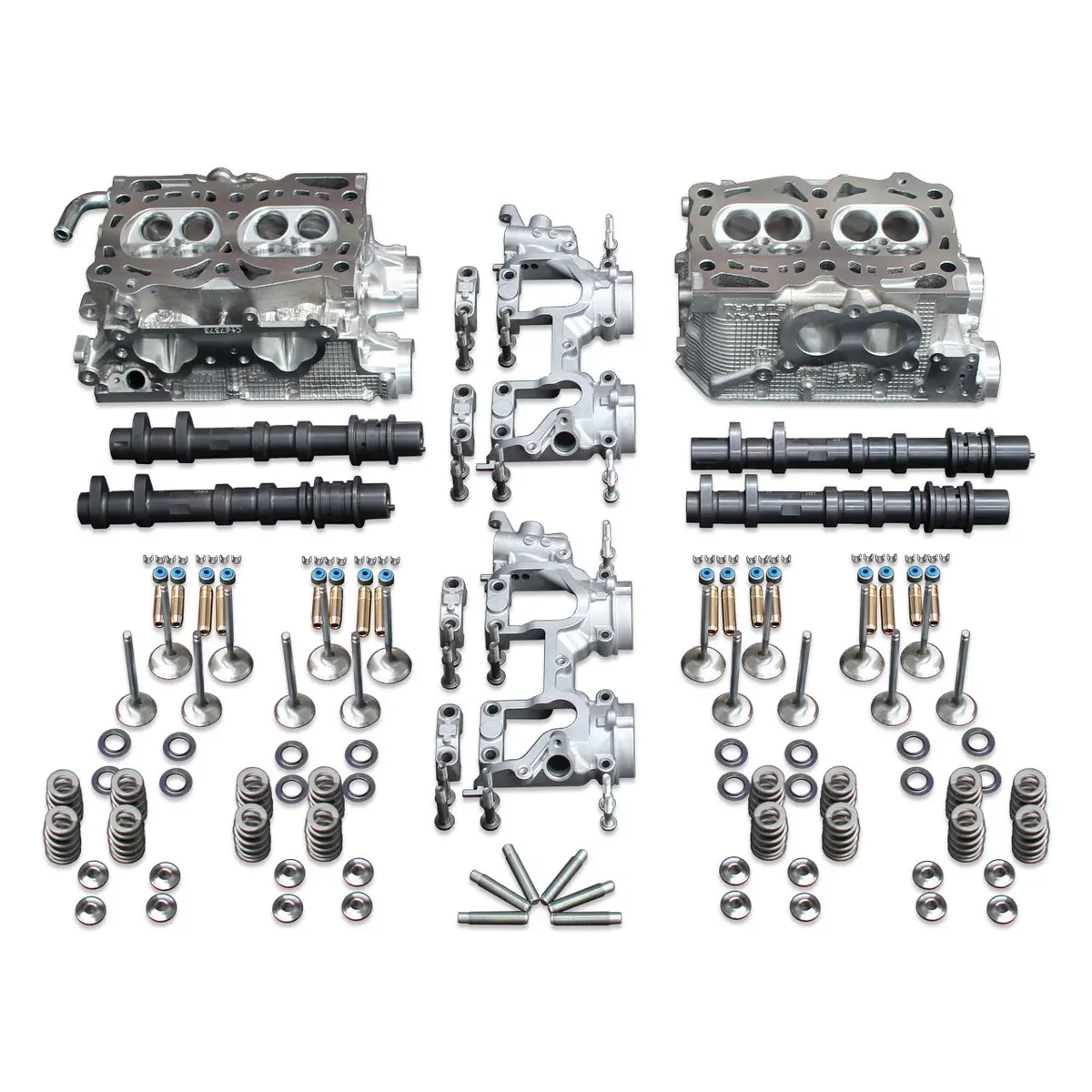 Iag 950 Cnc Ported Race S20 Cylinder Heads Package W/ Combustion Mod & Gsc S2 Cams & Kelford Bucket Lifters For 02-05 Wrx 1