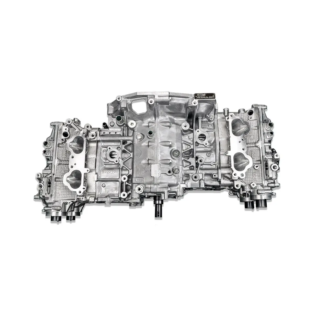 Iag 750 Closed Deck Long Block Engine W/ Iag 750 Heads For 2002-05 Usdm Wrx Ej25 2.5L (Hybrid) 1