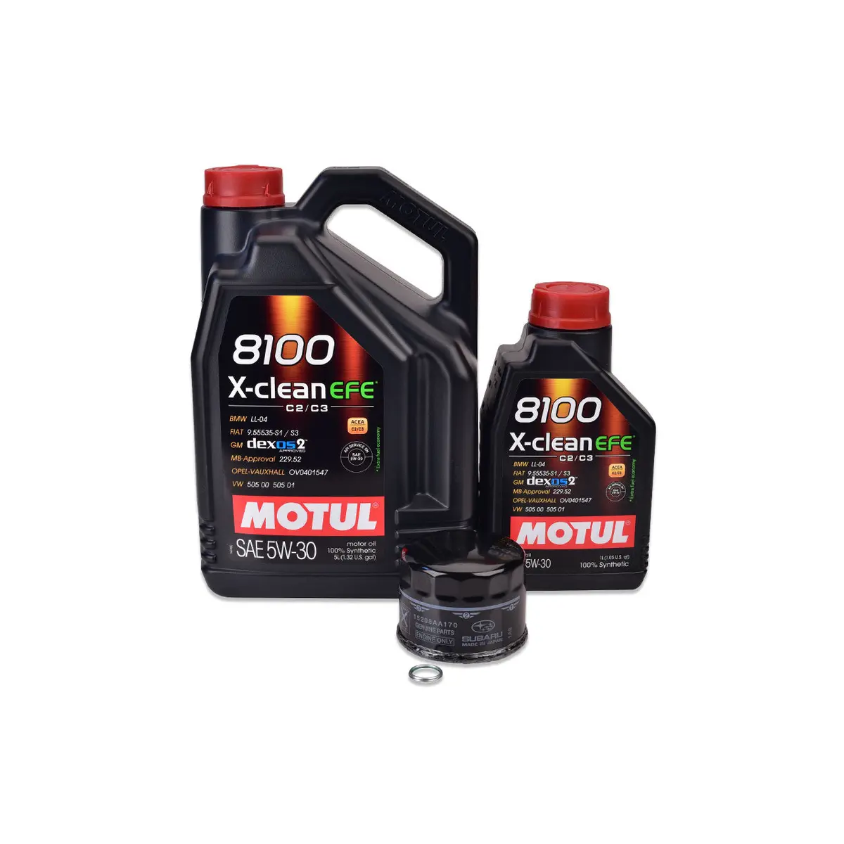 Iag Motul 5W30 Efe Engine Oil Change Package For 2015-21 Subaru Wrx. 1