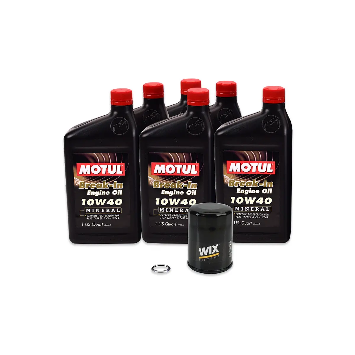 Iag Motul Engine Break-In Oil Change Service Package W/ Extra Quart For 2002-14 Subaru Wrx 2004-21 Sti. 1