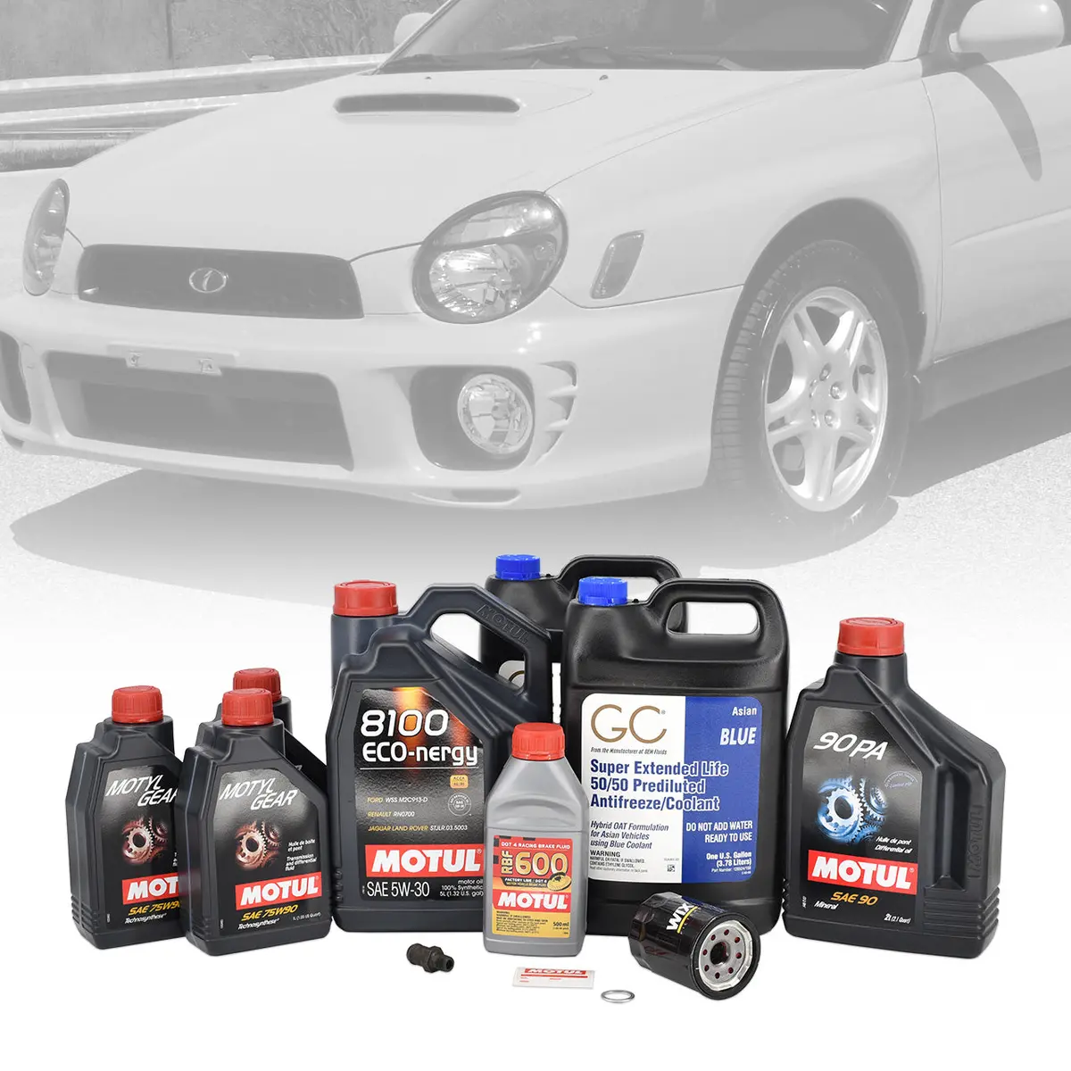 Iag 30K/90K Oe Engine Service Package For 2002-03 Subaru Wrx 1