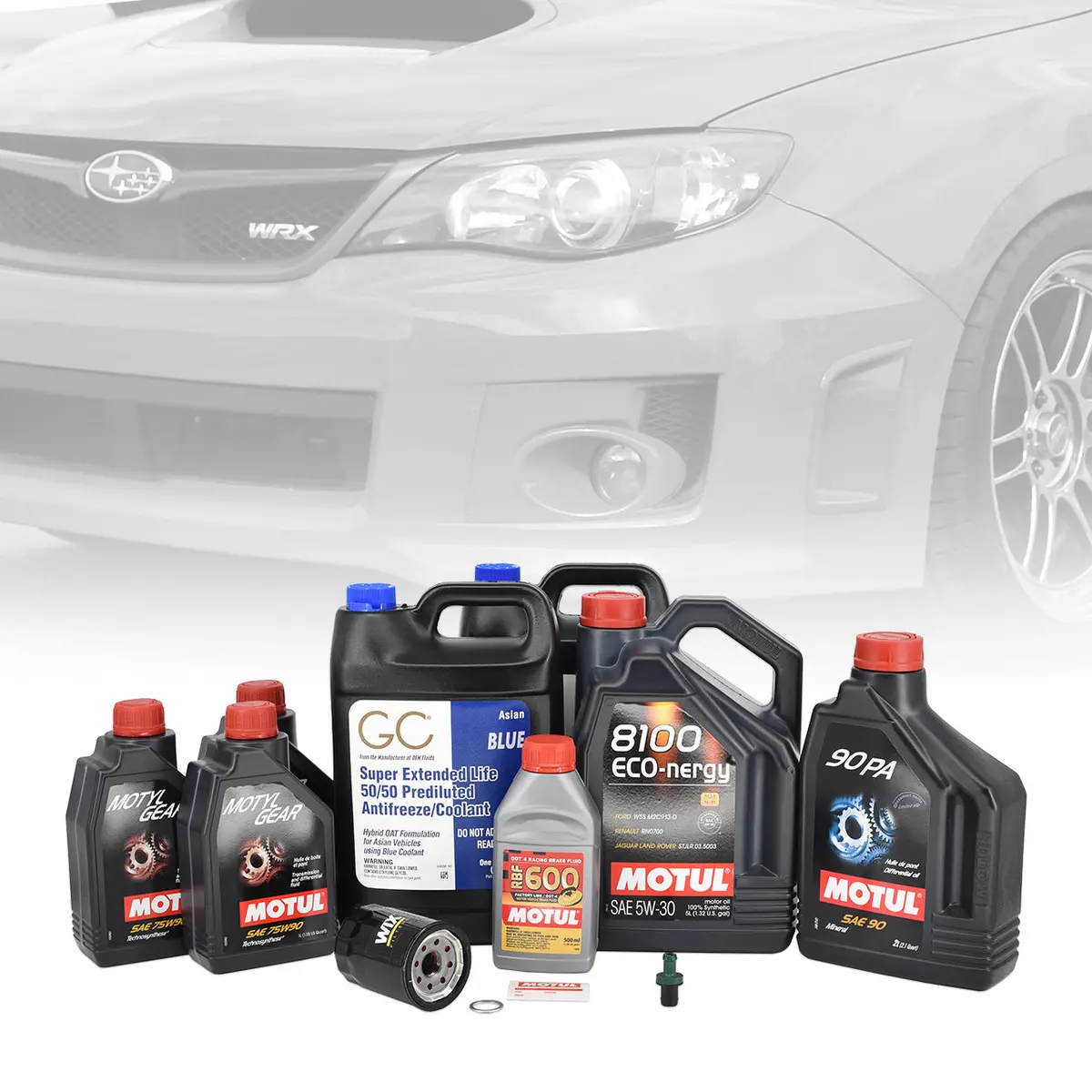 Iag 30K/90K Oe Engine Service Package With Plastic Valve For 2008-14 Subaru Wrx 1
