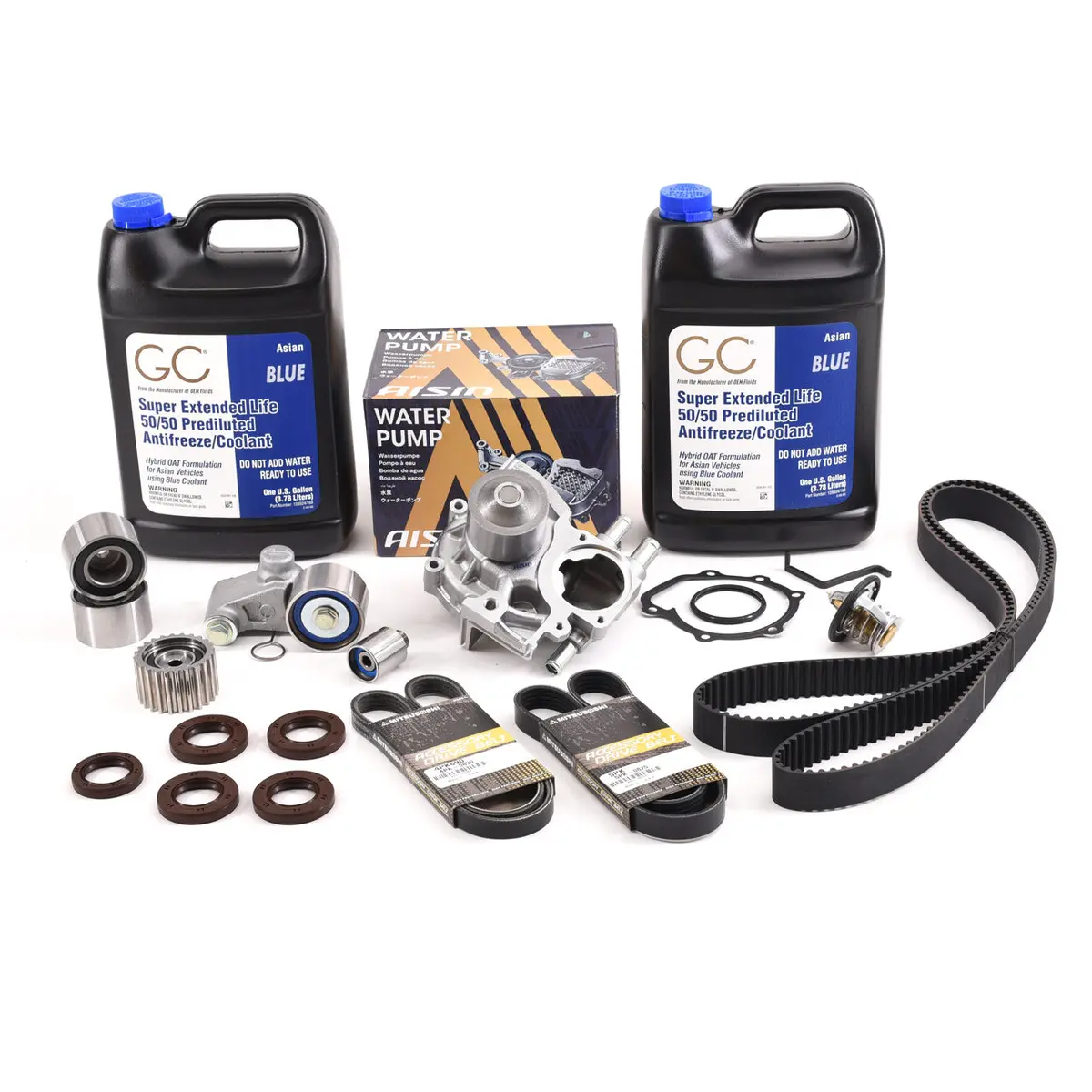 Iag 105K Service Package W/ Aisin Water Pump Fits 2003-05 Subaru Wrx 1