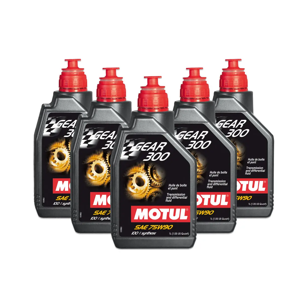Iag Motul Gear 300 75W90 (5L) - Transmission Oil Change Package - For Sti 6-Spd (Front Diff / Trans) 1