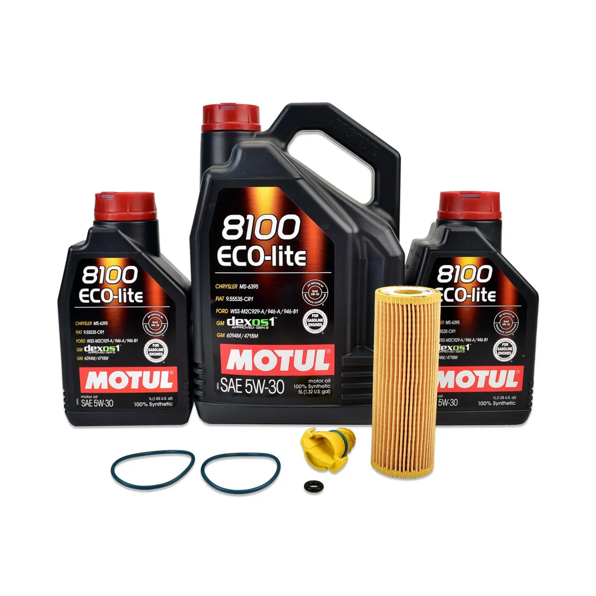Iag Motul 5W30 Engine Oil Change Package For 2021+ 2.7L Ecoboost Ford Bronco 1