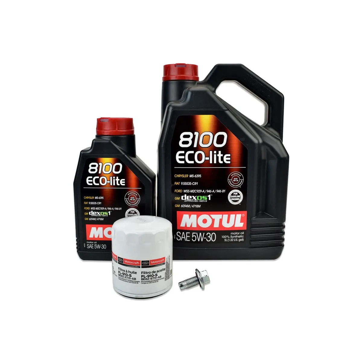 Iag Motul 5W30 Engine Oil Change Package For 2021+ 2.3L Ecoboost Ford Bronco 1
