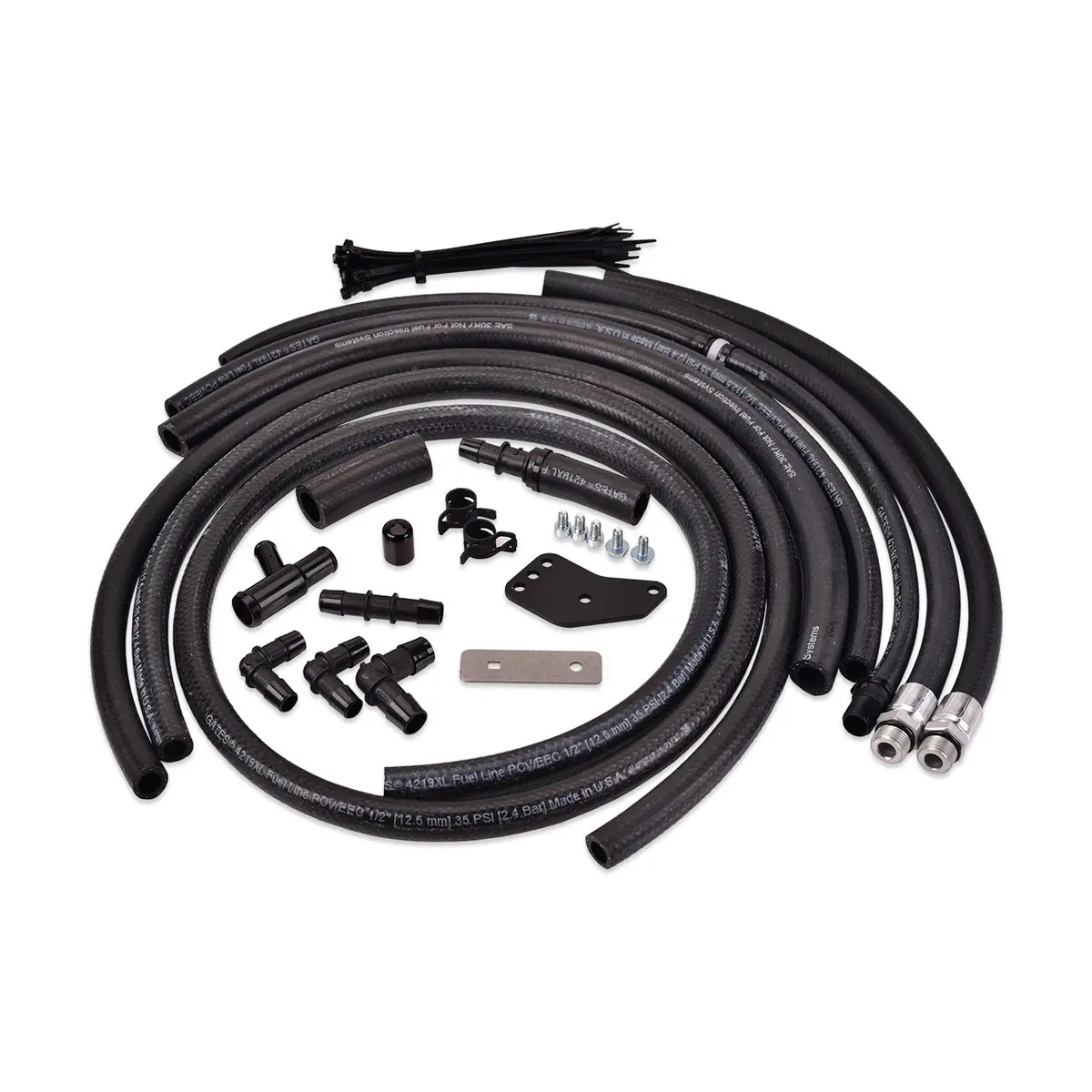 Iag V2 Street Series Aos Replacement Hose Line And Hardware Install Kit For 08-14 Wrx 08-20 Sti. 1