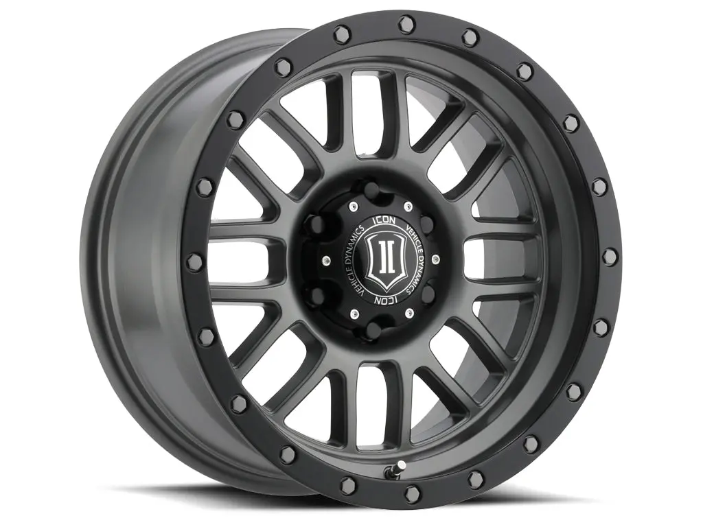 Icon Alloys Alpha Titanium - 17 X 8.5 / 6 X 135 / 6Mm / 5" Bs 1