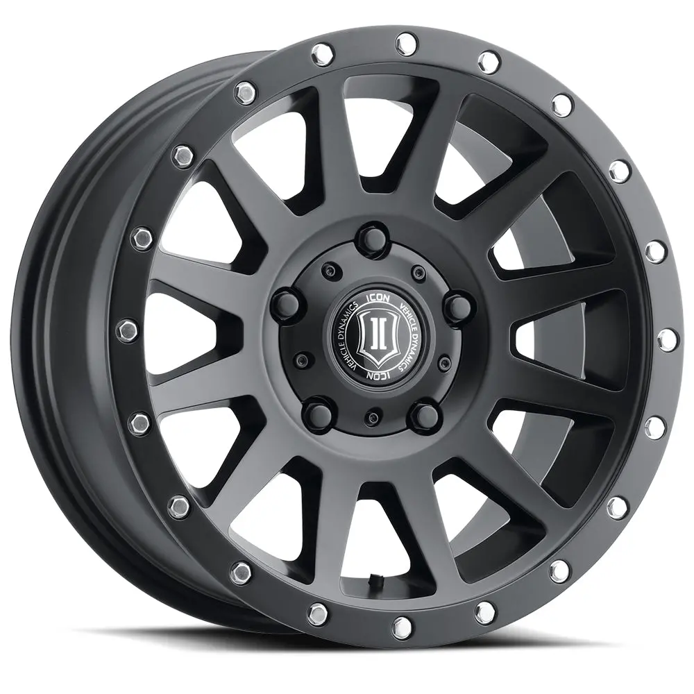 Icon Alloys Compression Sat Blk - 17 X 8.5 / 5 X 150 / 25Mm / 5.75" Bs 1