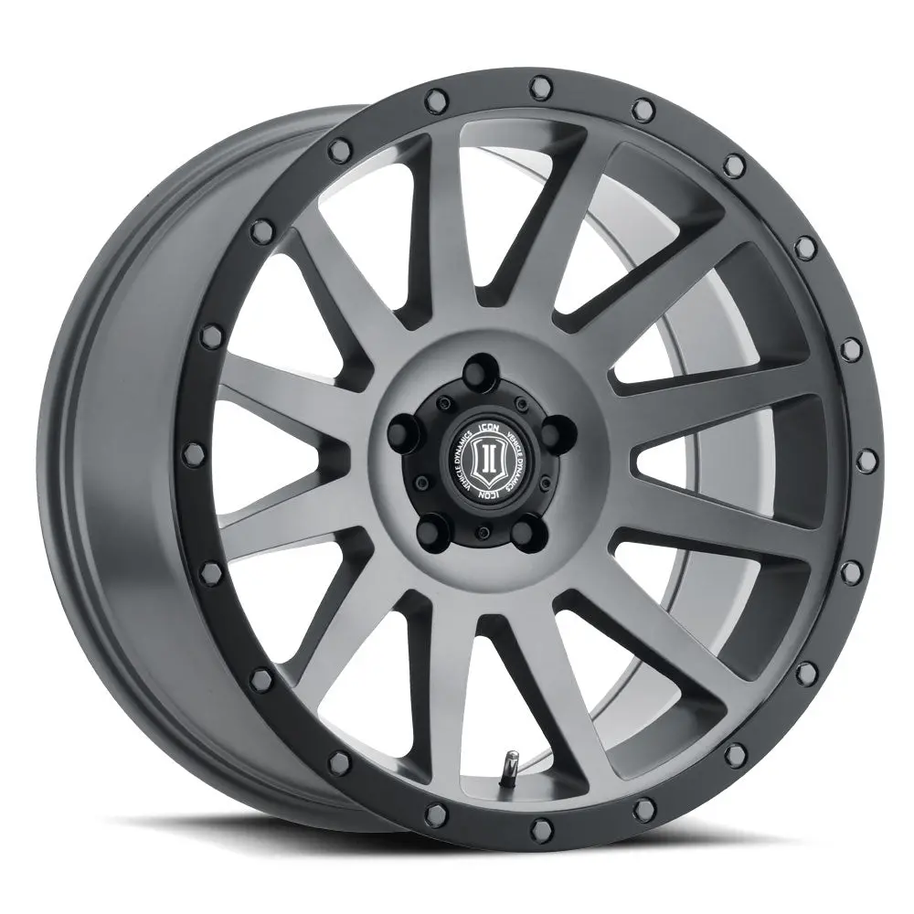 Icon Alloys Compression Titanium - 20 X 10 / 5 X 5 / -12Mm / 5" Bs 1