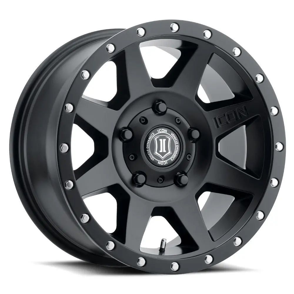 Icon Alloys Rebound Sat Blk -18 X 9 / 5 X 150 / 25Mm / 6" Bs 1