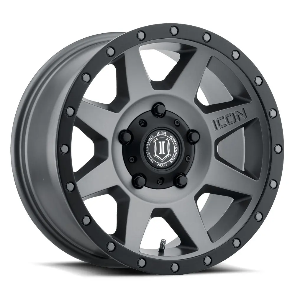 Icon Alloys Rebound Titanium -18 X 9 / 5 X 150 / 25Mm / 6" Bs 1