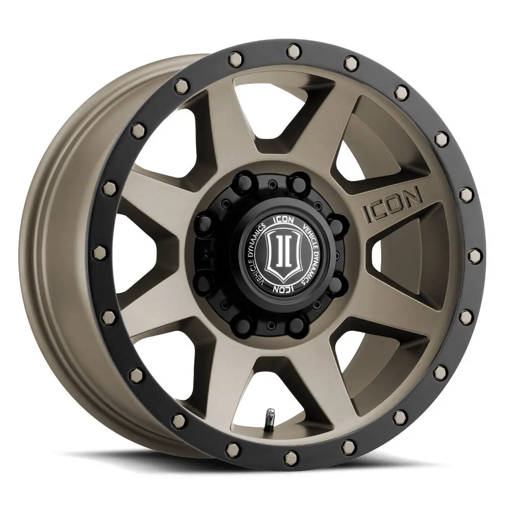 Icon Alloys Rebound Hd Titanium - 17 X 8.5 / 8 X 170 / 6Mm / 5" Bs 1