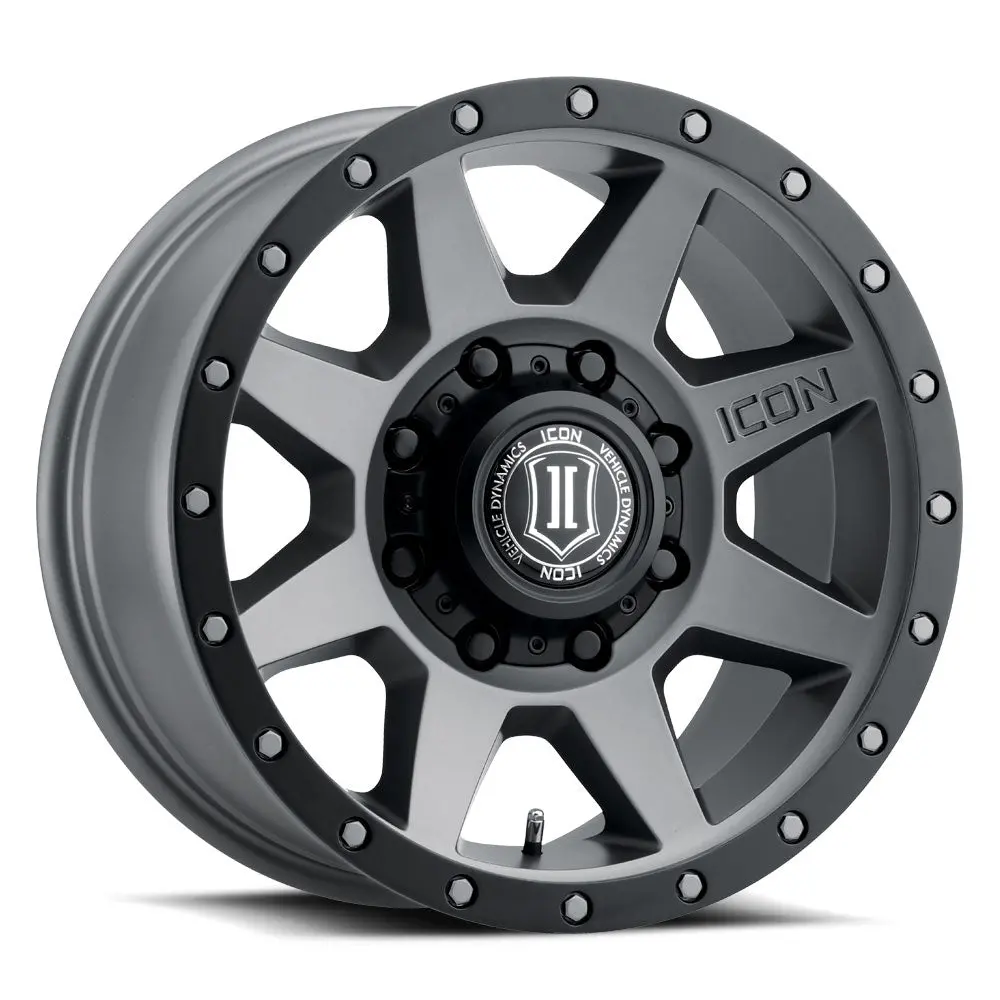 Icon Alloys Rebound Hd Titanium -18 X 9 / 8 X 180 / 12Mm / 5.5" Bs 1