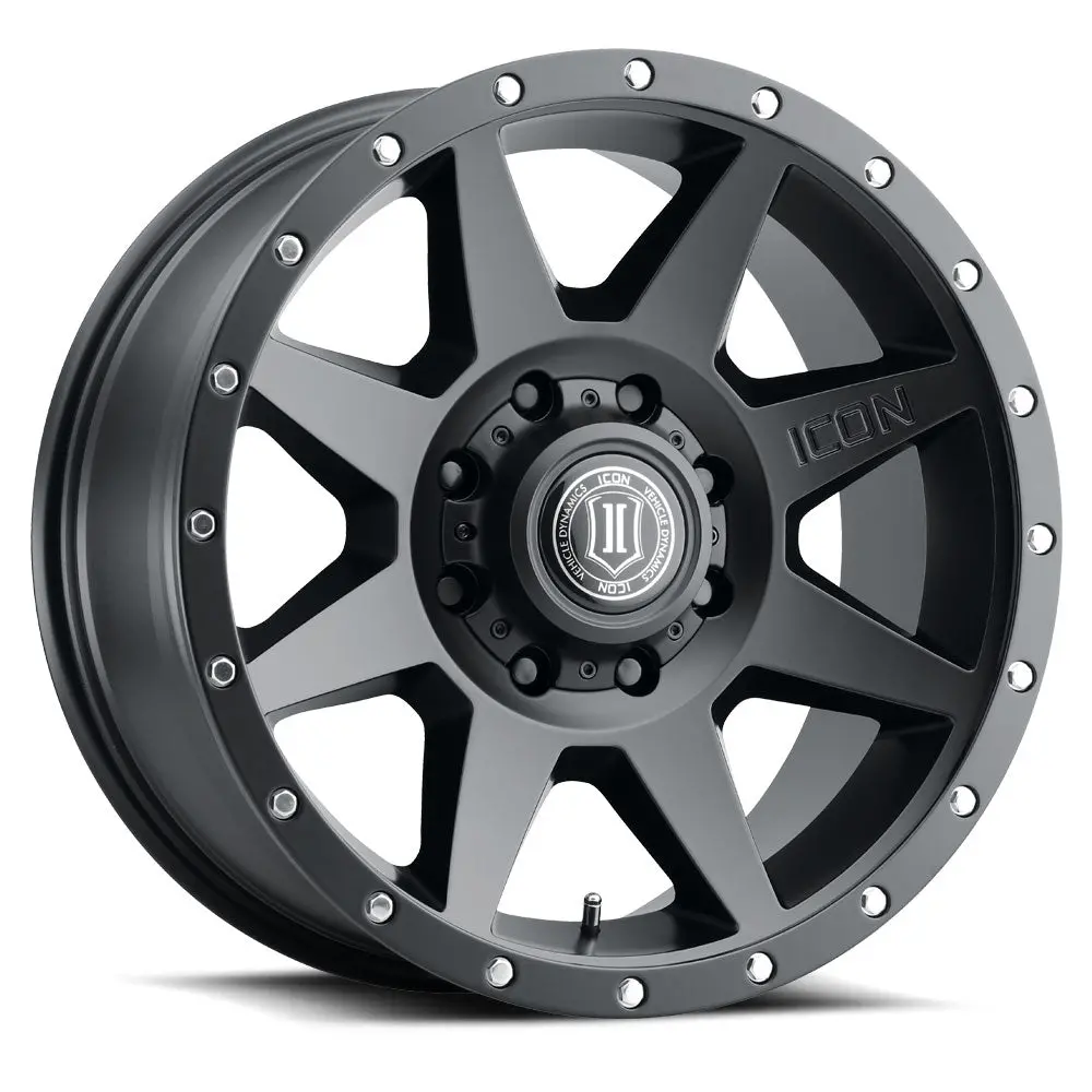 Icon Alloys Rebound Sat Blk - 20 X 9 / 8 X 180 / 12Mm / 5.5" Bs 1