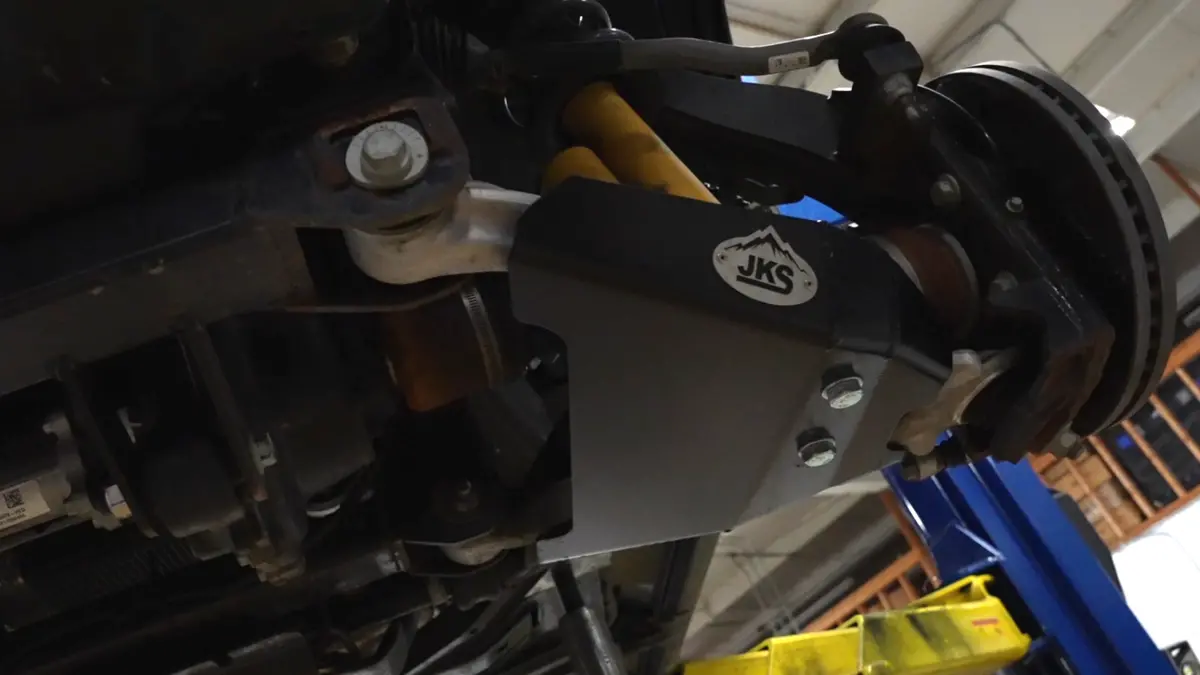 Ford Bronco Front Shock Mount Skids 1